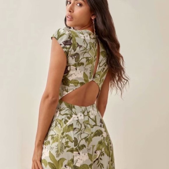 Reformation Gavin Dress - Tropical - Picture 3 of 12